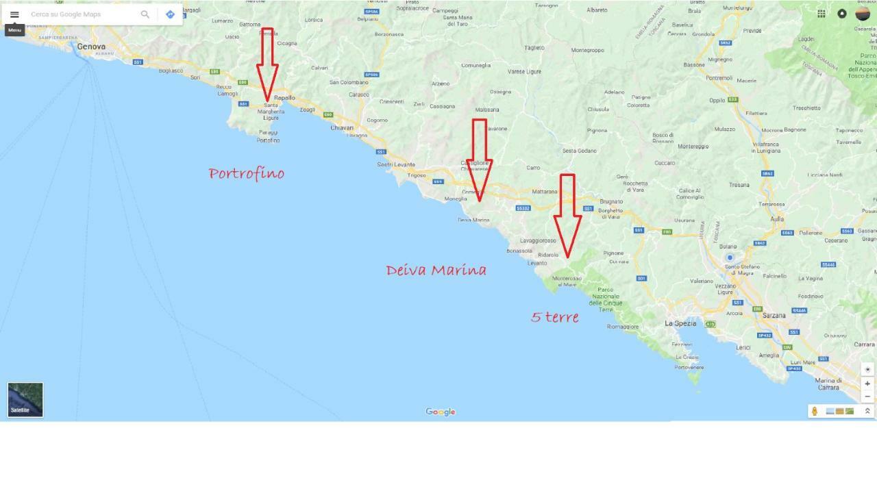 Appartamento 50Mt Dal Mare E Dalla Stazione Deiva Marina Buitenkant foto